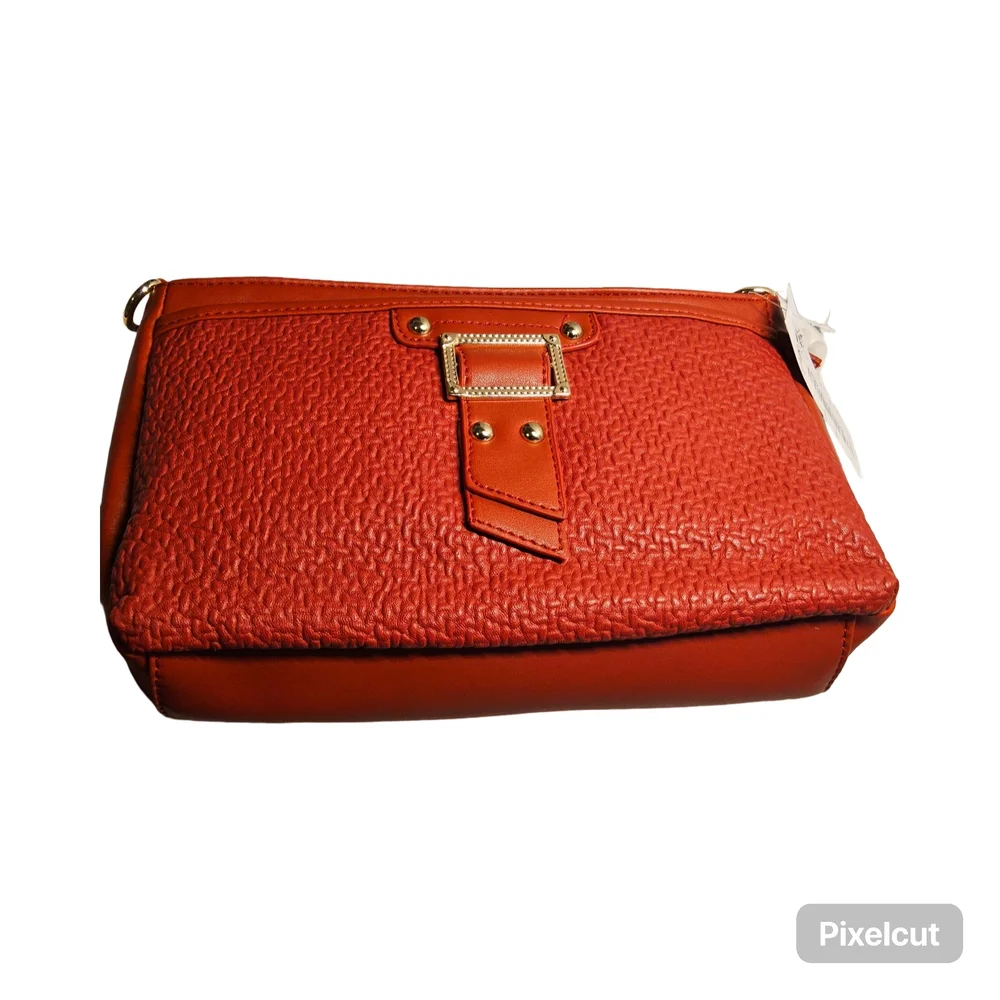 NWOT Red Crossbody Bag by Alfa Bags - Picture 8 of 9